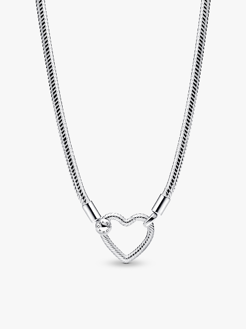 Pandora Moments Asymmetric Star T-bar Snake Chain Bracelet